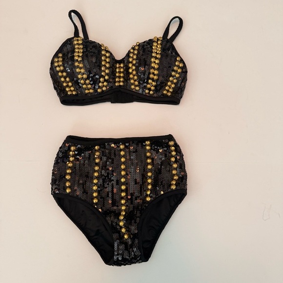 Fun Glamour Costume 2 Piece SA Small Adult - Picture 2 of 7